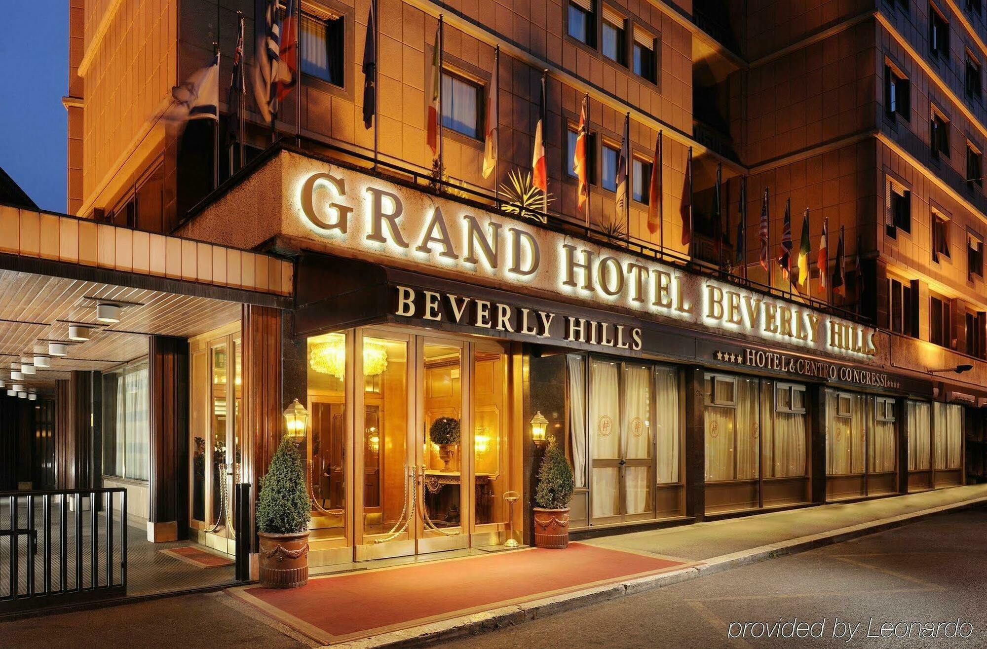 Hotel Beverly Hills Рим Екстериор снимка